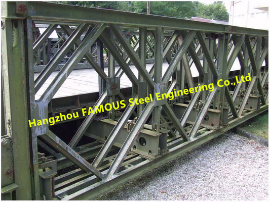 中国 DSR2によって塗られる鋼鉄ベイリー橋のパネルのトランサム材料の長い生命Q345B - Q460C サプライヤー